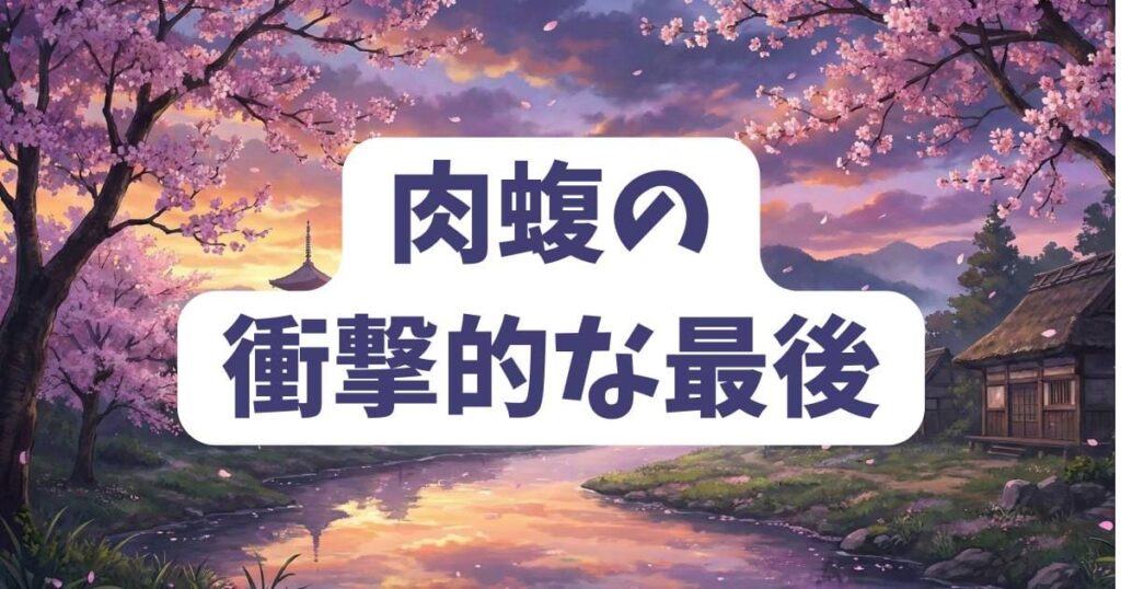 ウシジマくん肉蝮の衝撃的な最後とは？