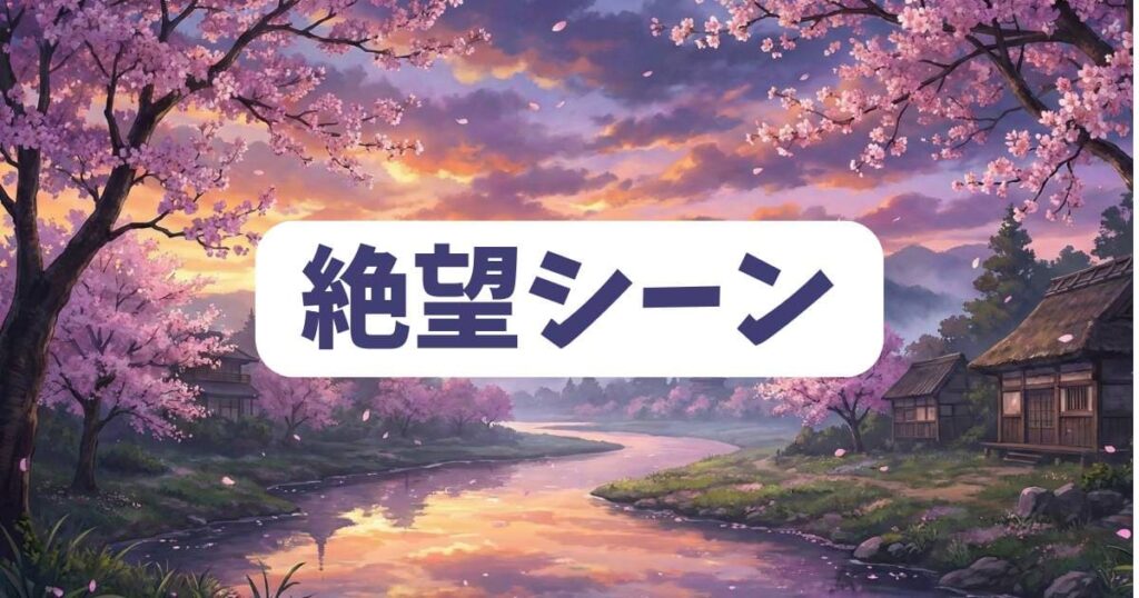 ダークギャザリングの劇中で詠子が経験した死亡寸前の絶望シーン