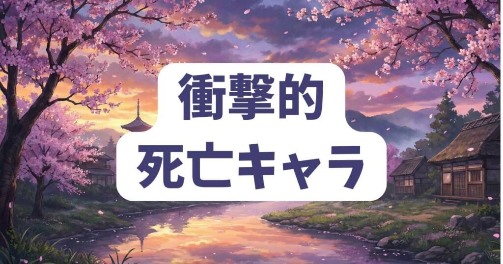 ガンニバルの主人公を取り巻く衝撃的な死亡キャラ一覧