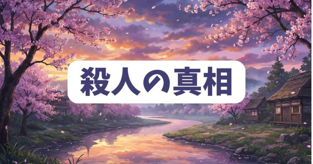 虐殺ハッピーエンドの蒼の行動目的と殺人の真相ネタバレ