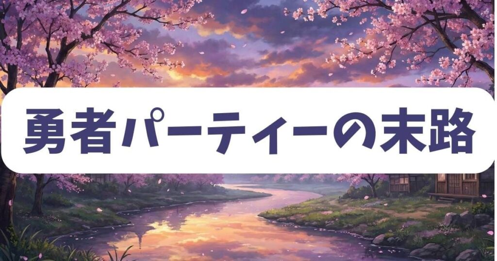 『一瞬で治療していたのに』ネタバレ！追放した勇者パーティーの末路