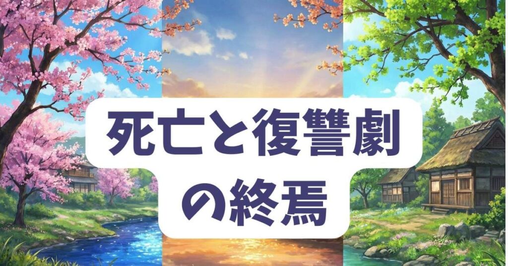 まとめ:十字架のろくにん至極京の死亡と復讐劇の終焉