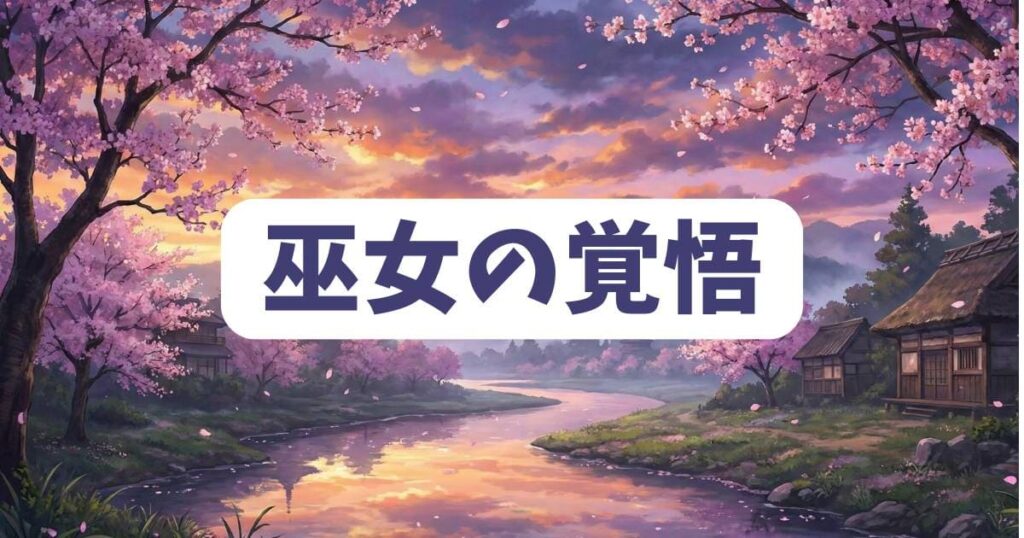 鬼人幻燈抄の江戸編で鈴音が見せた最後となる巫女の覚悟