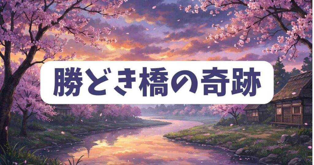 こち亀アニメの感動回として語り継がれる勝どき橋での奇跡