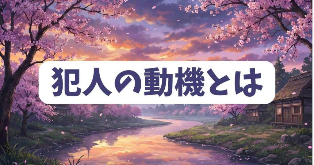 ネタバレ注意!娘を妊娠させたのは誰ですか?犯人の動機とは