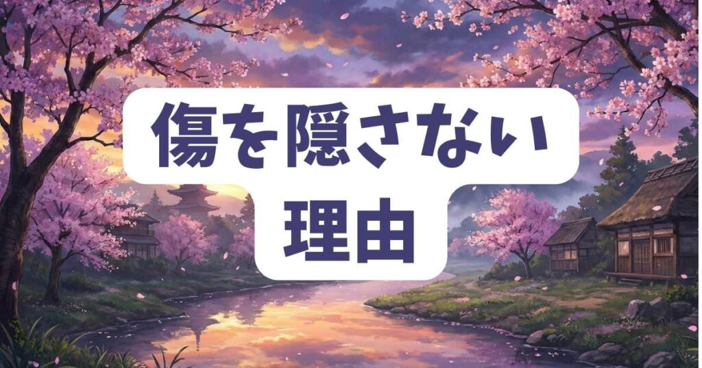 ねずみの初恋であおくんが首の傷を隠さない理由