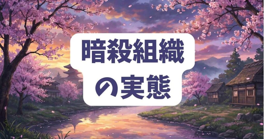 ねずみの初恋のネタバレで核心に迫る暗殺組織の実態