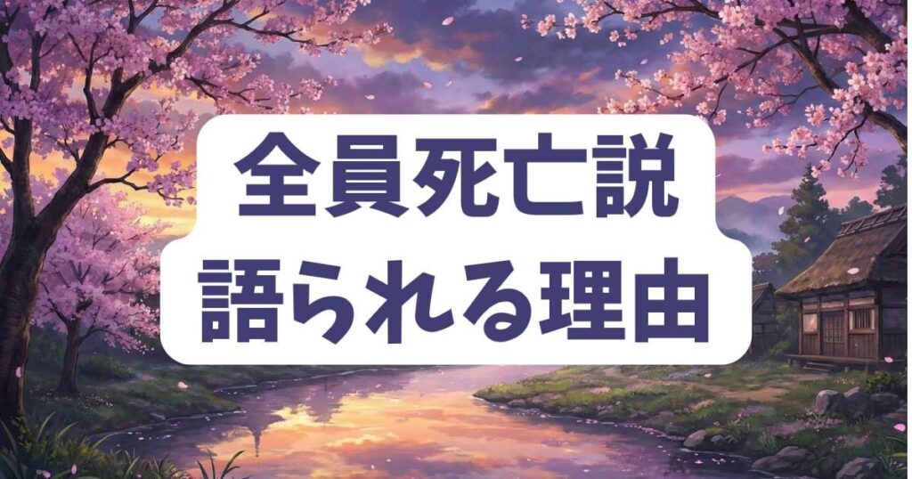 さよなら絶望先生の全員死亡説がネットでこれほど語られる理由