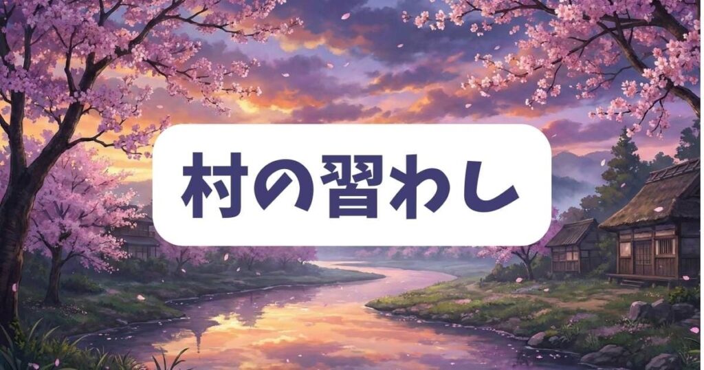 もろびとこぞりての村に伝わる恐ろしい習わしのネタバレ