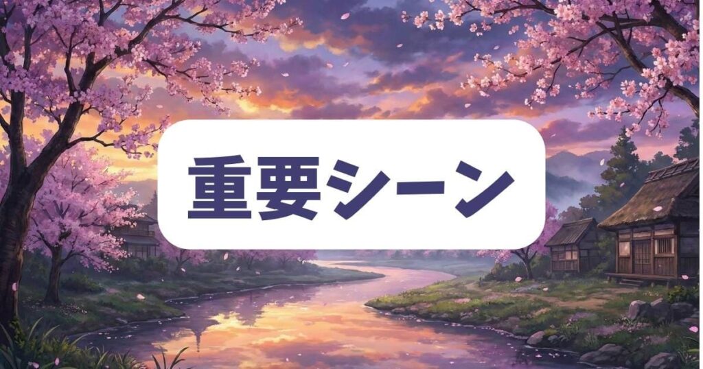 先生の白い嘘の結末を深く理解するための重要シーン