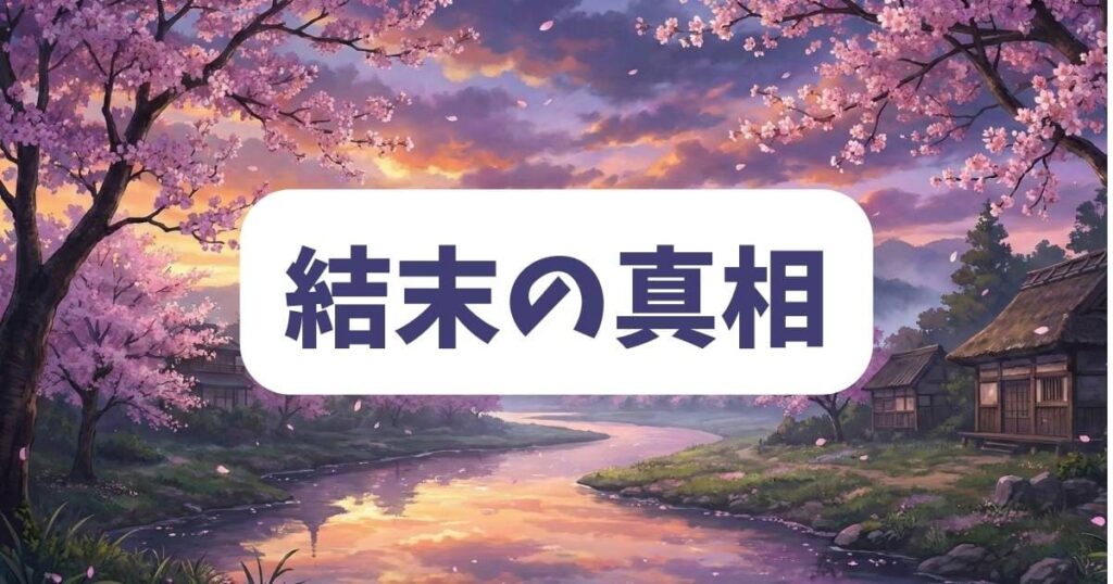 最終回で明かされた「都合のいい果て」の結末の真相